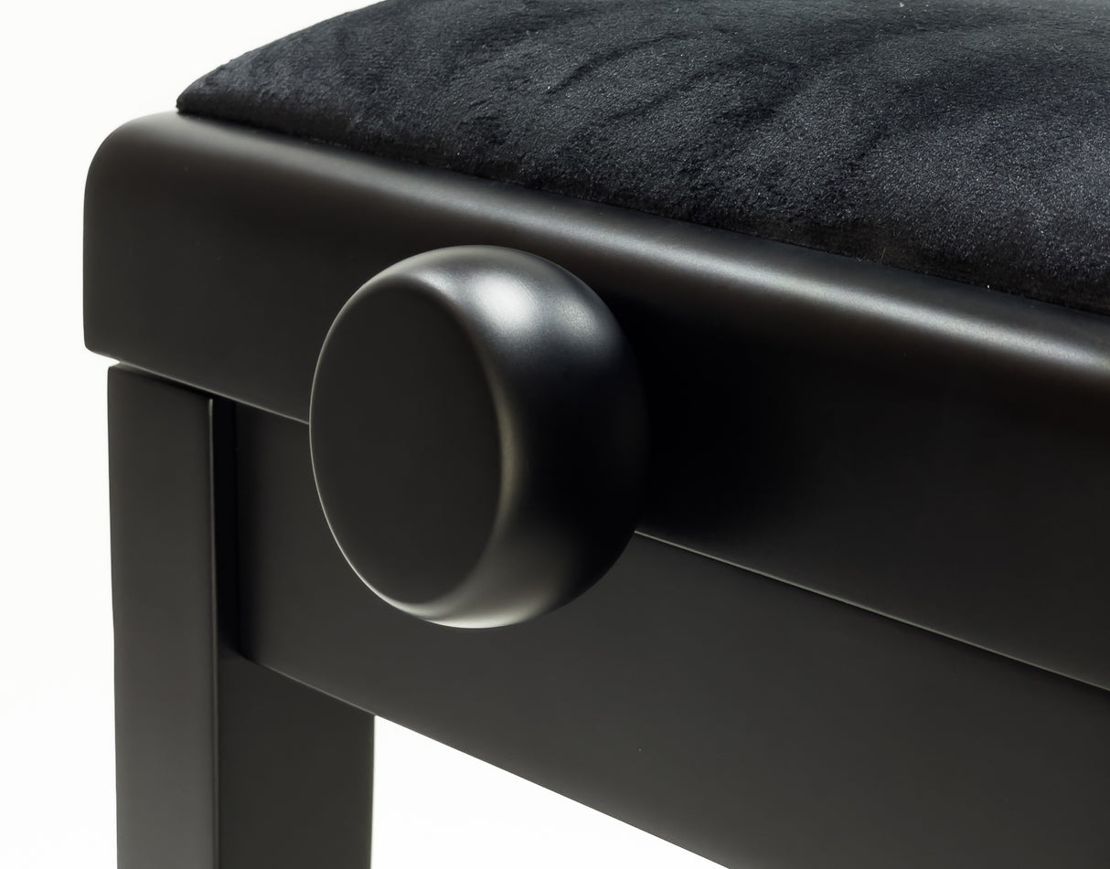 BandMate PB200 Klavierbank Deluxe (Matte Schwarz)