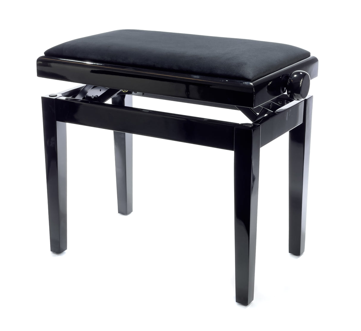 BandMate PB200 Klavierbank Deluxe (Hochglanzschwarz)