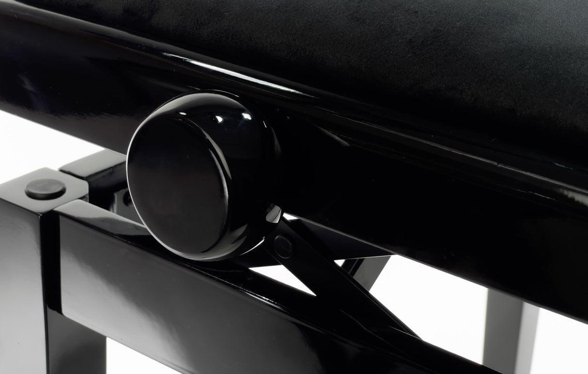 Grooveland KB200 Klavierbank (Schwarz Hochglanz)