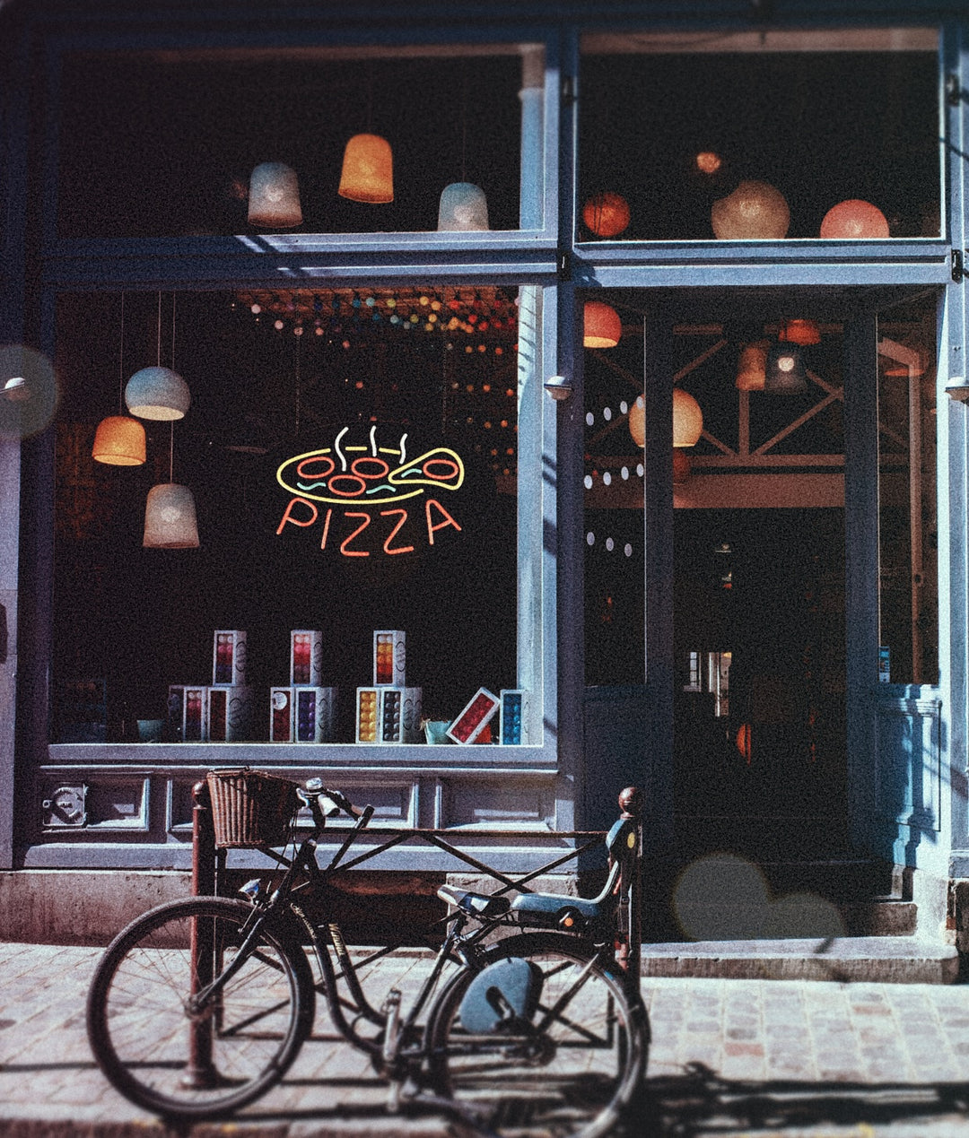 Neonschild "Pizza" (70cm)