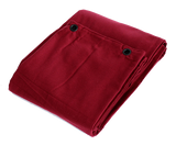 Molton backdrop with grommets - Bordeaux