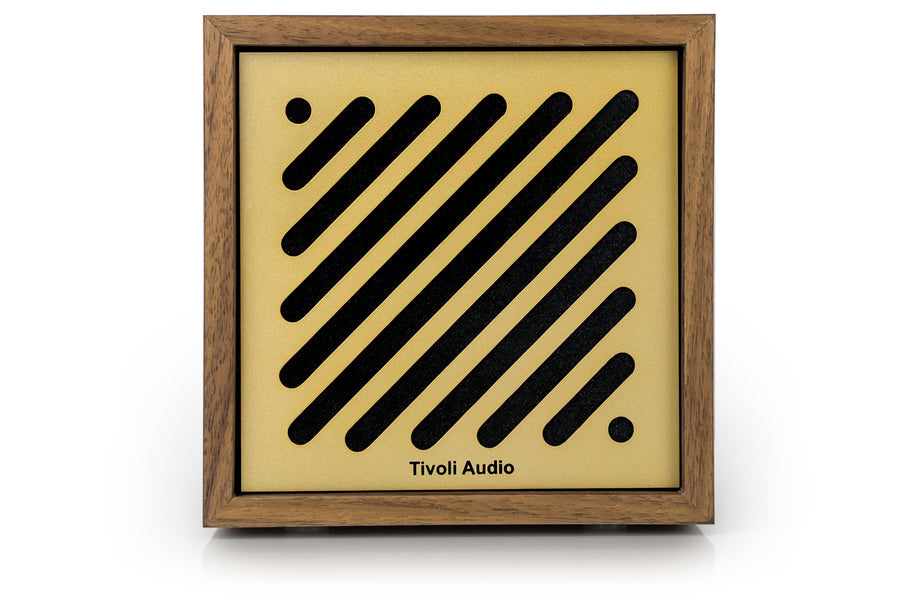 Tivoli Audio Boutigue Bluetooth-Lautsprecher, Walnuss/Gold