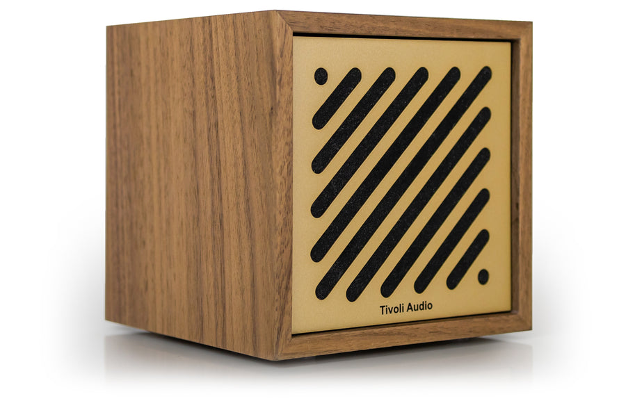 Tivoli Audio Boutigue Bluetooth-Lautsprecher, Walnuss/Gold