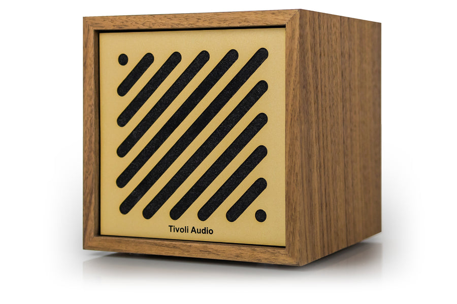 Tivoli Audio Boutigue Bluetooth-Lautsprecher, Walnuss/Gold