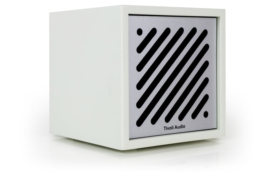 Tivoli Audio Boutigue Bluetooth-Lautsprecher, Weiß/Silber