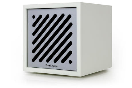 Tivoli Audio Boutigue Bluetooth-Lautsprecher, Weiß/Silber