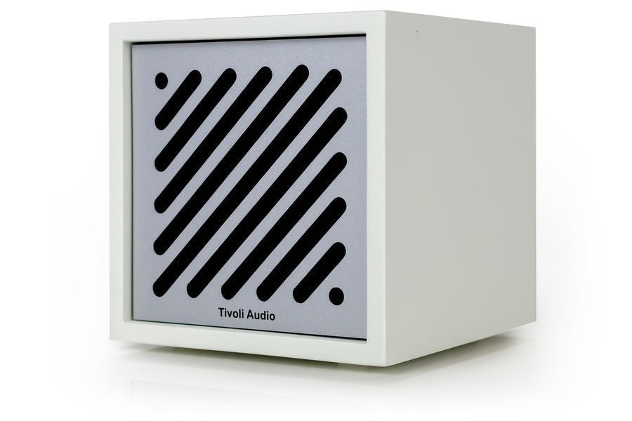 Tivoli Audio Boutigue Bluetooth-Lautsprecher, Weiß/Silber