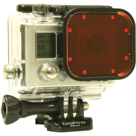 PolarPro Hero3 Glasfilter Slim Line/Rot