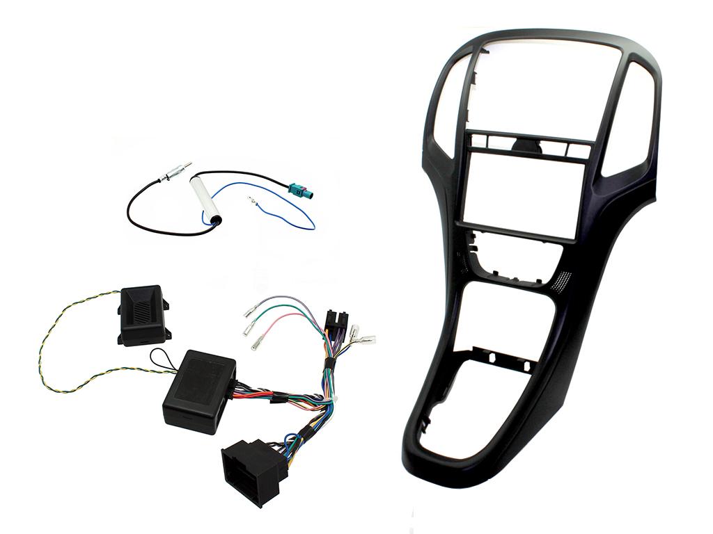 CTKVX04 Montagesatz für Opel Astra 2010-2015 (Schwarz)