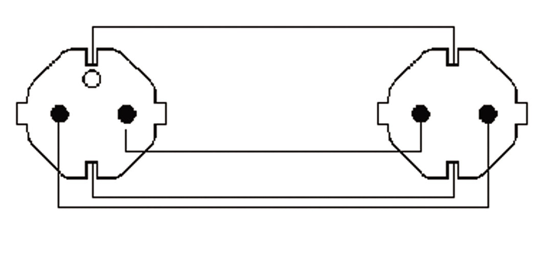 ProCab Shuko Stromverlängerungskabel 3x1,5 mm2 3 m