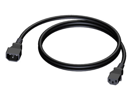ProCab powerkabel 3 x 1,5 mm², hun Euro>han Euro, 0,5 m