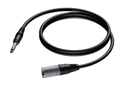 ProCab XLR Stecker > Jack Stereo – symmetrisches Kabel 3 Meter