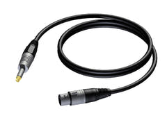 ProCab Jack > XLR-Buchse – Mikrofonkabel 10 Meter