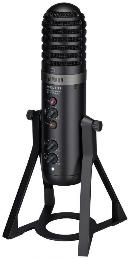 Yamaha AG01 USB Mikrofone (Schwarz)