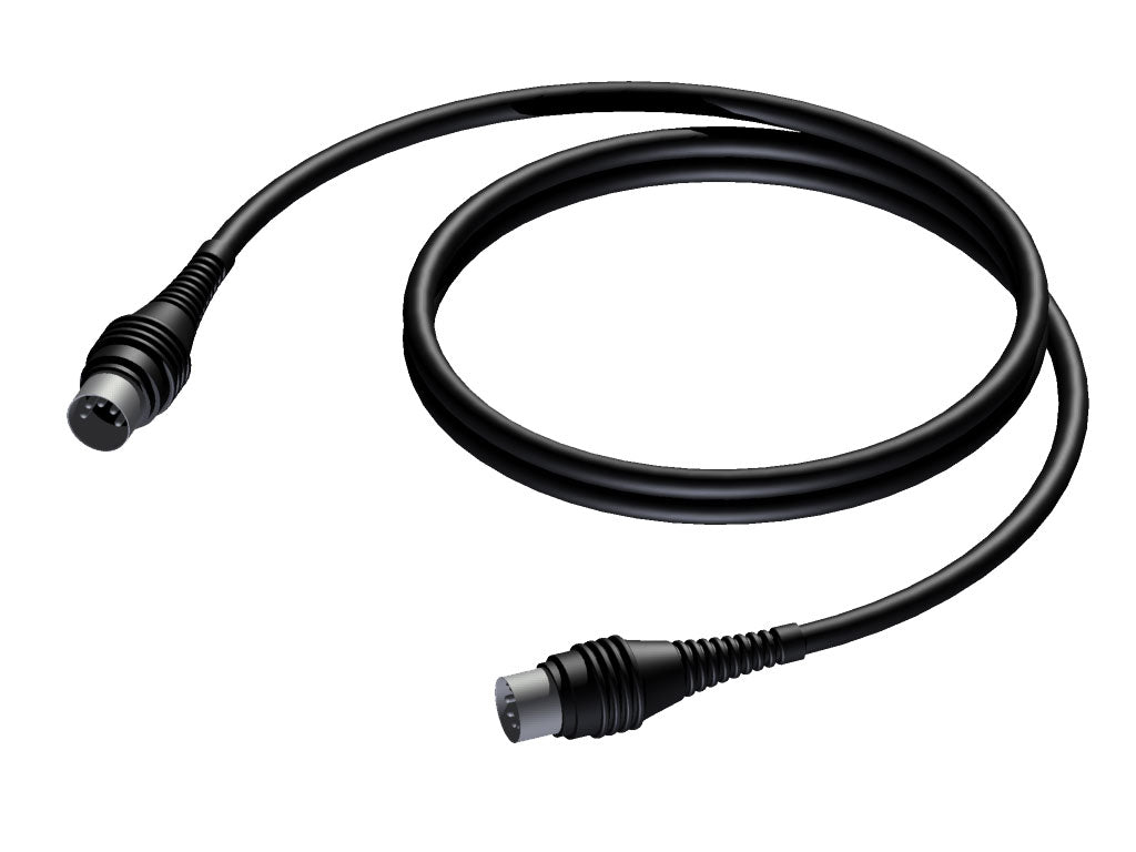ProCab MIDI-Signalkabel Stecker/Stecker 3 Meter