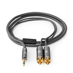 Premium StereoRCA til minijack (2m)