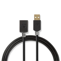 USB 2.0-Verlängerungskabel (1,5m)