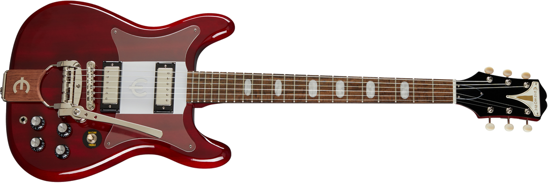 Epiphone Crestwood Custom Tremotone E-Gitarre (Cherry)