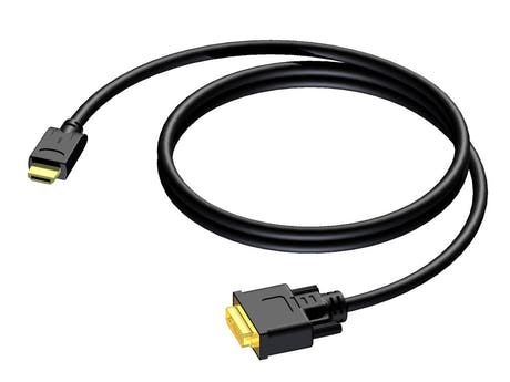 ProCab DVI D han > HDMI A han Dual link 10 meter (CDV160-10)