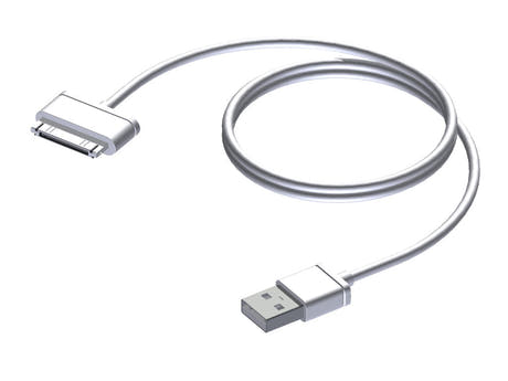 ProCab 30 pin Apple > USB kabel 1 meter
