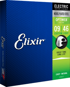 Elixir Optiweb Gitarrensaiten (Custom Light, 09-46)