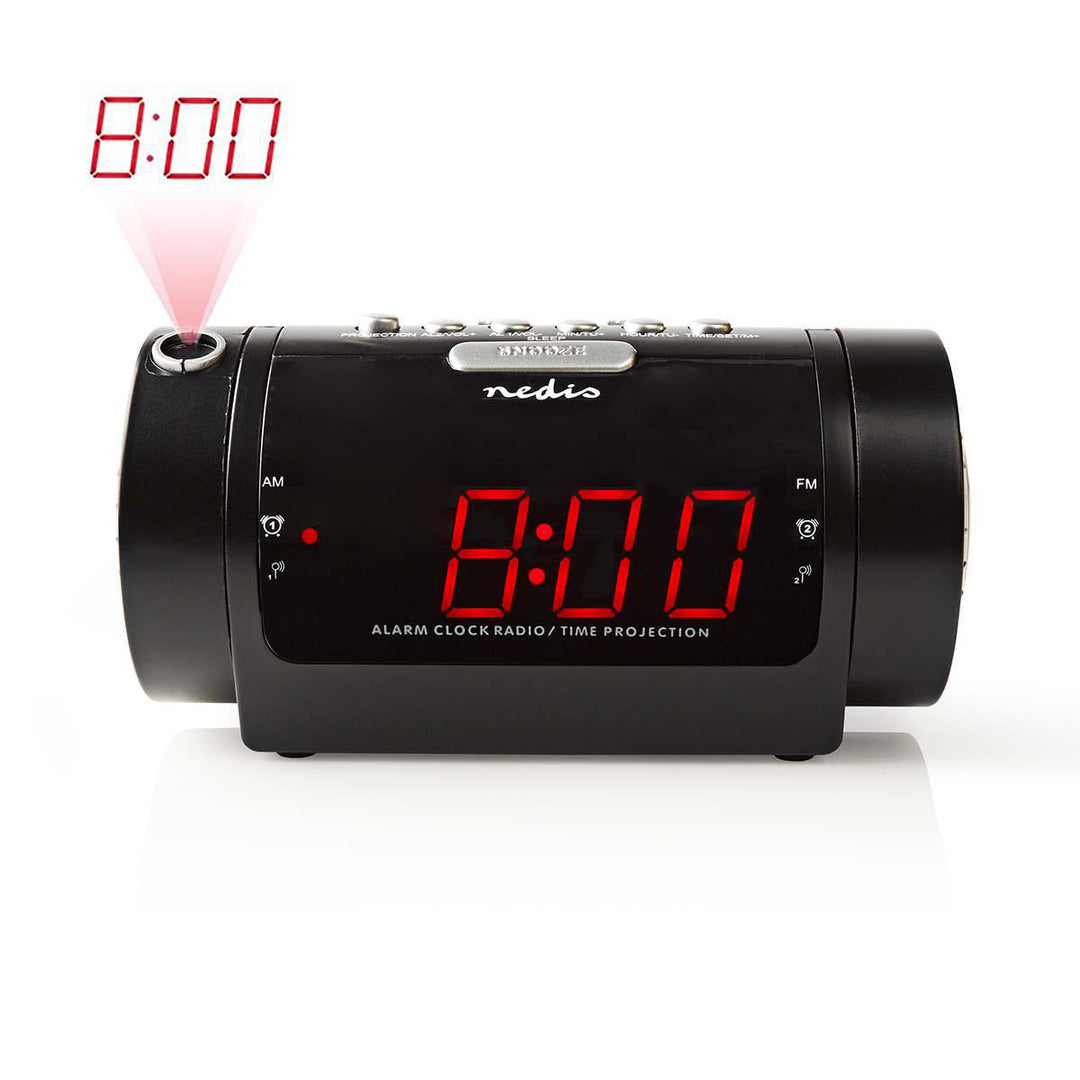 Radiowecker mit eingebautem Projektor