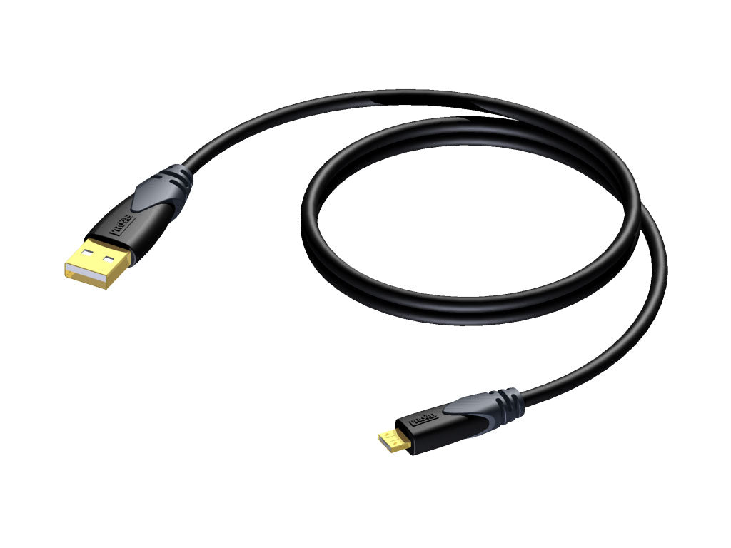 ProCab USB A > USB Micro A Kabel 1,5 Meter