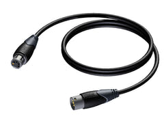 ProCab DMX-AES 110 Ohm digitales audio 5-poliger XLR 0,5 m