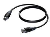 ProCab DMX-AES 110 Ohm digital audio 5 pin XLR 0,5 m