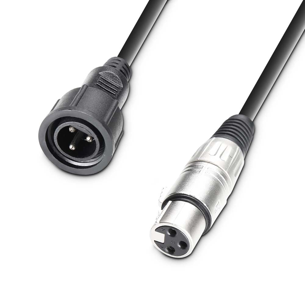 Cameo DMX ADAPTER OUT - Adapterkabel für IP65 Outdoor-Projektor, IP65-Stecker auf XLR Buchse 3-polig