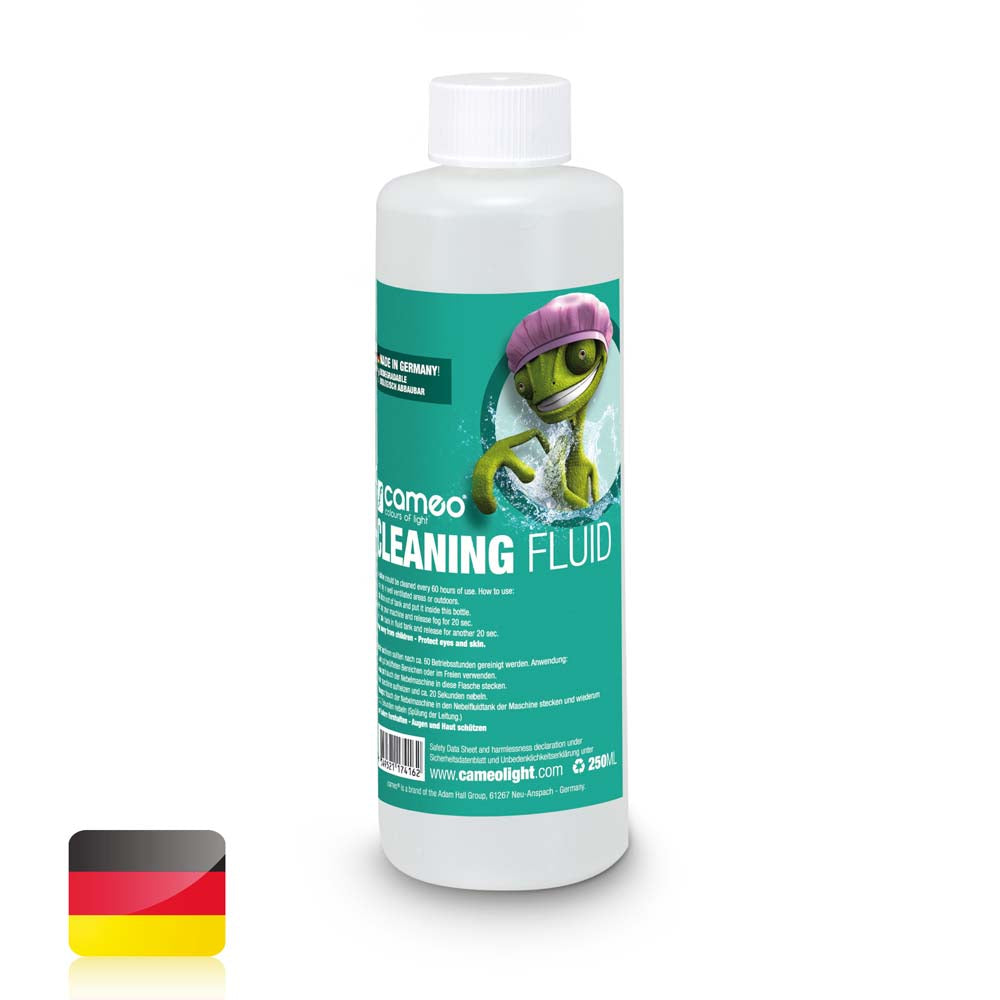 Cameo RENSEVÆSKE 0,25 L – Spezialflüssigkeit zur Reinigung von Nebelmaschinen 250 ml