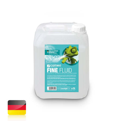 Cameo FINE FLUID 5 L - Haze-Effekt Nebelflüssigkeit mit sehr niedriger Dichte und sehr langer Standzeit 5 L