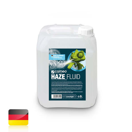 Cameo HAZE FLUID 5 L - Haze-Flüssigkeit für feine Nebeldichte und langanhaltende Wirkung, 5 L, ölfrei