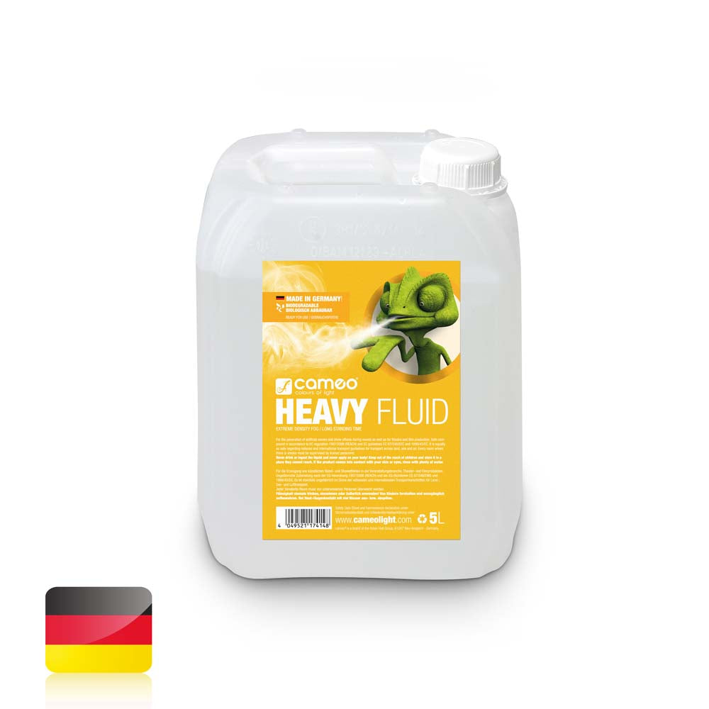 Cameo HEAVY FLUID 5 L - Nebelflüssigkeit mit sehr hoher Dichte und sehr langer Standzeit 5 L