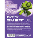 Cameo XTRA HEAVY FLUID 10 L - Nebelflüssigkeit mit sehr hoher Dichte und extrem langer Standzeit 10 L