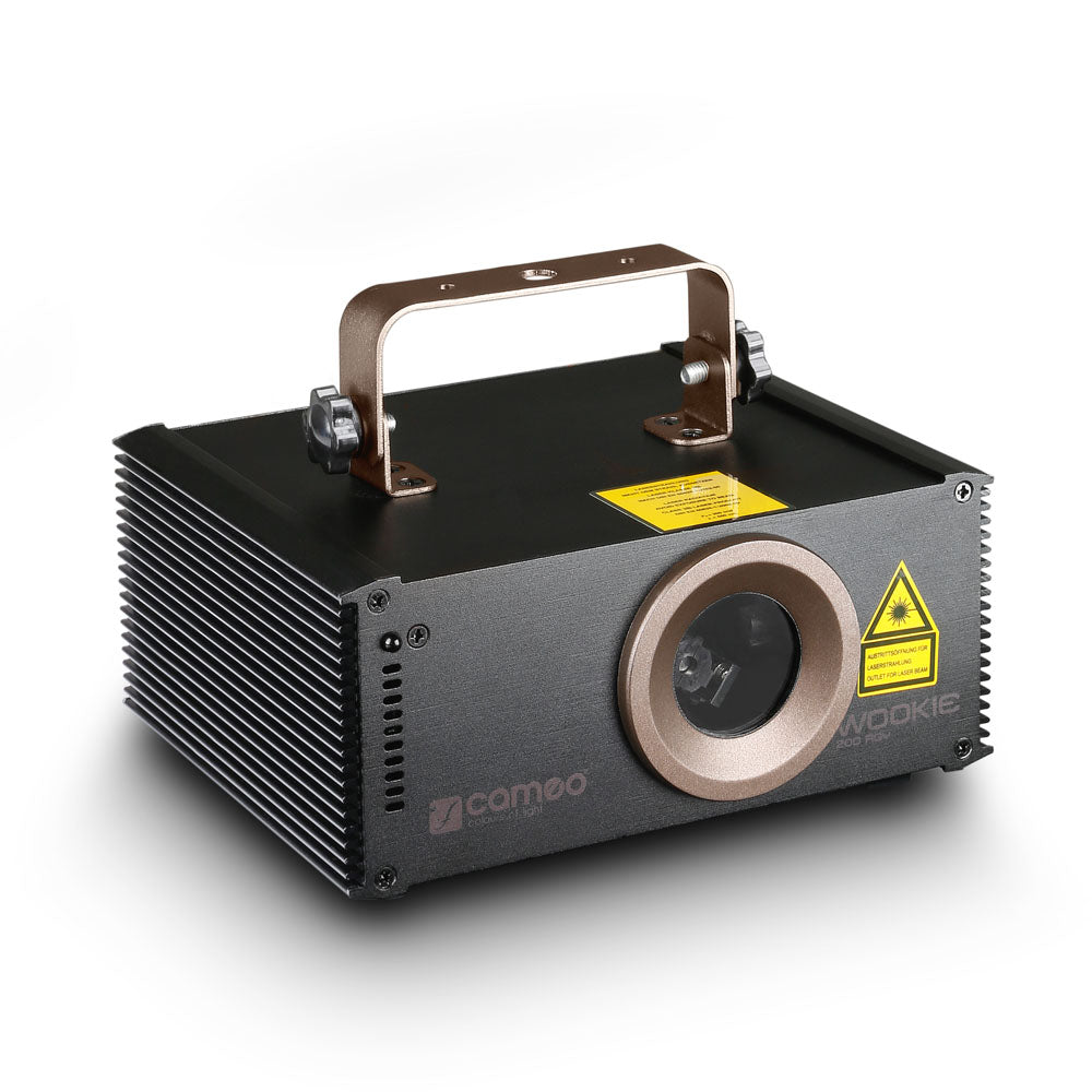 Cameo WOOKIE 200 RGY - Animationslaser 200 mW RGY