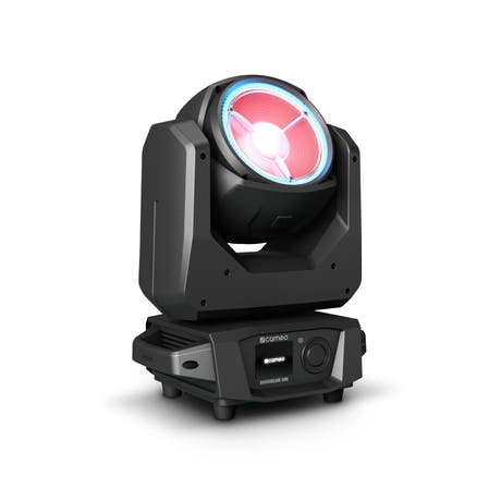 Cameo MOVO BEAM 200 - Beam moving head mit endloser Rotation und LED-Ring