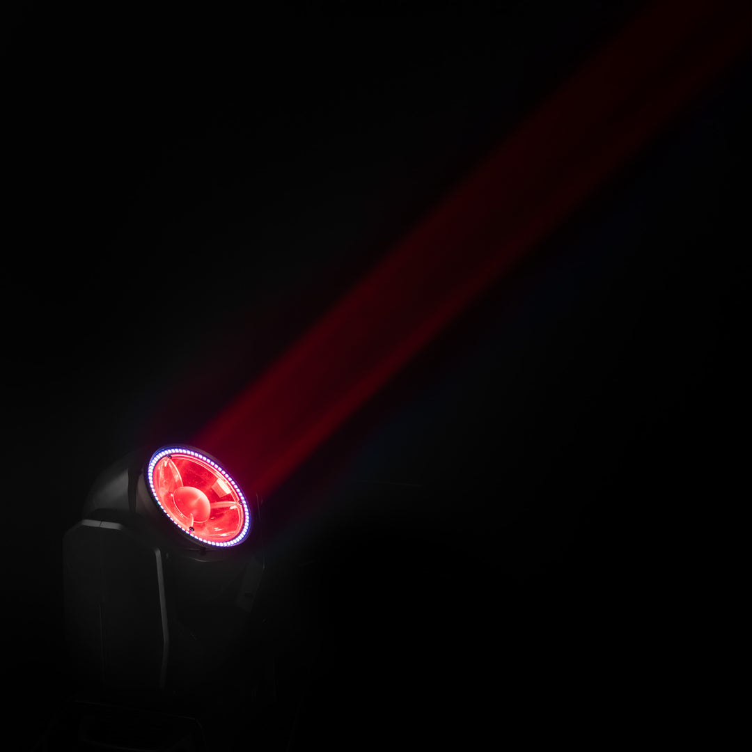 Cameo MOVO BEAM 200 - Beam moving head mit endloser Rotation und LED-Ring