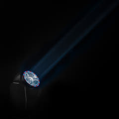 Cameo MOVO BEAM 200 - Beam moving head mit endloser Rotation und LED-Ring
