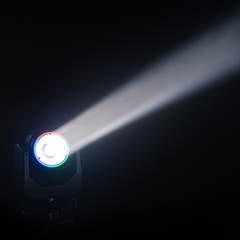 Cameo MOVO BEAM 200 - Beam moving head mit endloser Rotation und LED-Ring