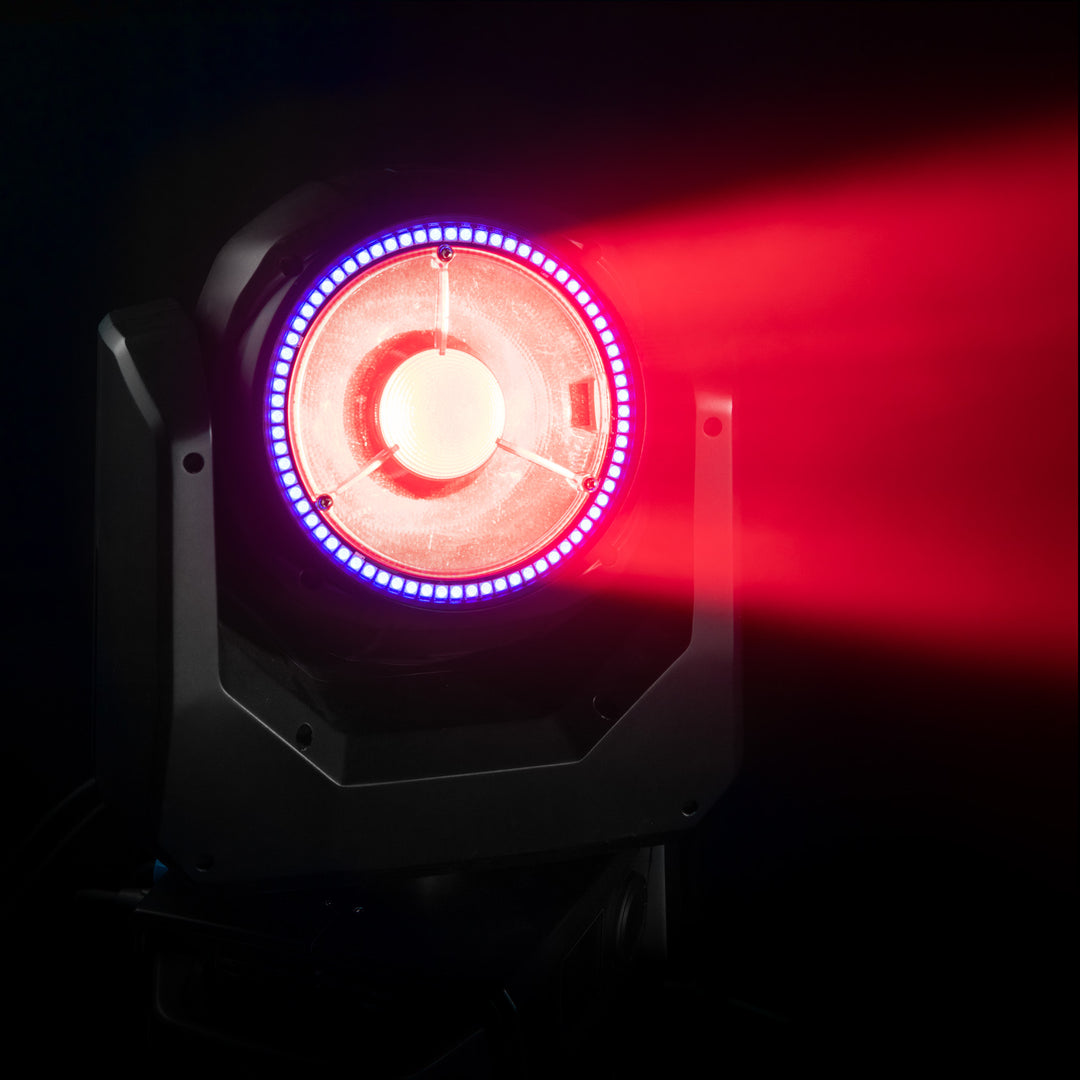 Cameo MOVO BEAM 200 - Beam moving head mit endloser Rotation und LED-Ring