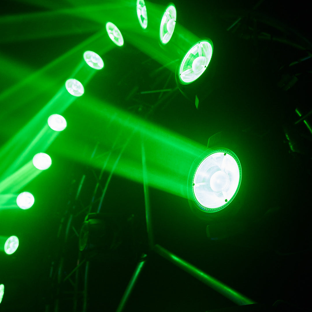 Cameo MOVO BEAM 200 - Beam moving head mit endloser Rotation und LED-Ring