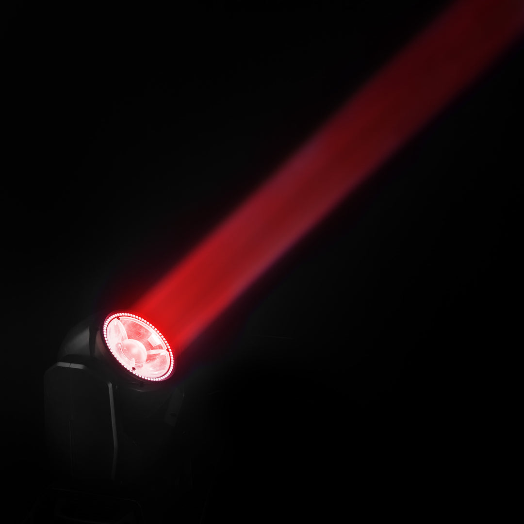 Cameo MOVO BEAM 200 - Beam moving head mit endloser Rotation und LED-Ring