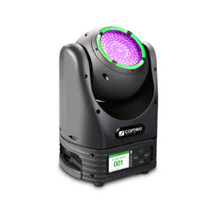 Cameo MOVO BEAM Z100 - Beam-moving head mit unbegrenzter Rotation, LED-Ring und Zoom