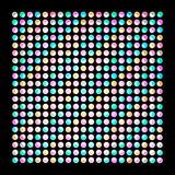 Cameo MATRIX PANEL 10 W RGB - 5 x 5 RGB LED-matrixpanel med individuel pixelstyring