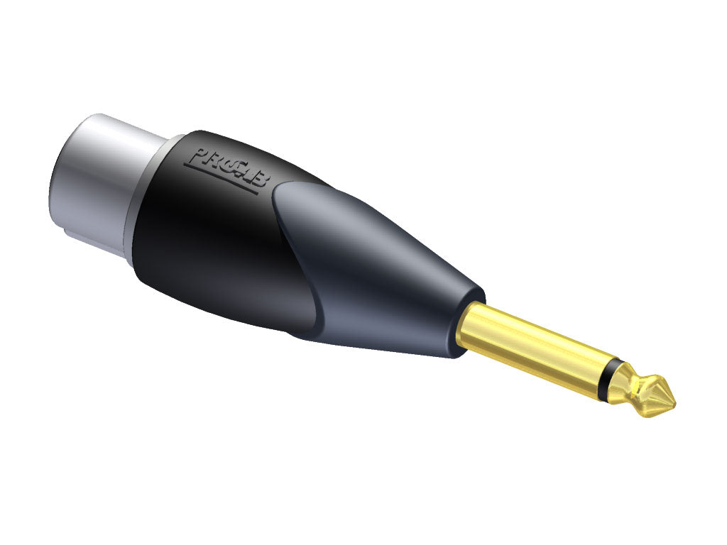 ProCab Adapter XLR weiblich > Jack mono männlich