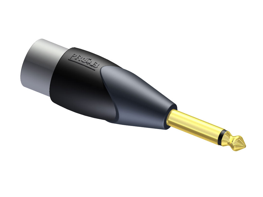 ProCab Adapter XLR Stecker > Jack Mono Stecker