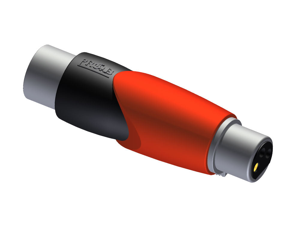 ProCab Adapter XLR-Stecker > XLR-Buchse – Reverse-Modus