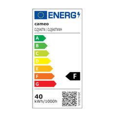 Cameo Q-SPOT 40 TW - Kompakter spot mit 40 W einstellbarer weißer LED, in Schwarz