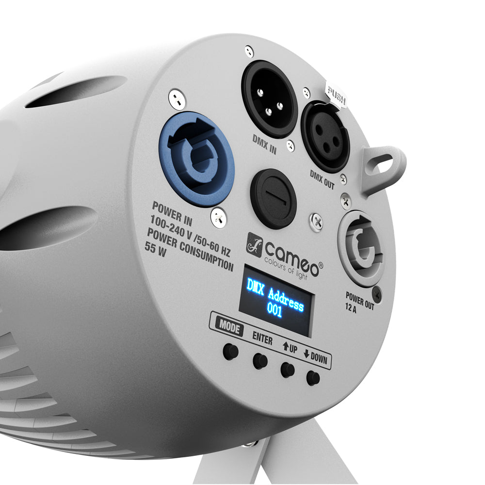 Cameo Q-SPOT 40 WW WH - Kompakter spot mit 40 W WW LED in weißer Ausführung